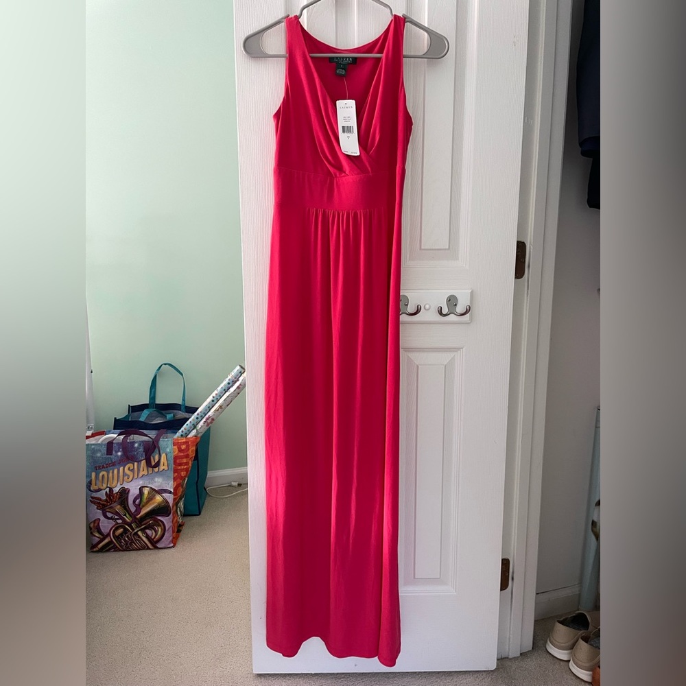 Pink Maxi Dress - Ralph Lauren NWT